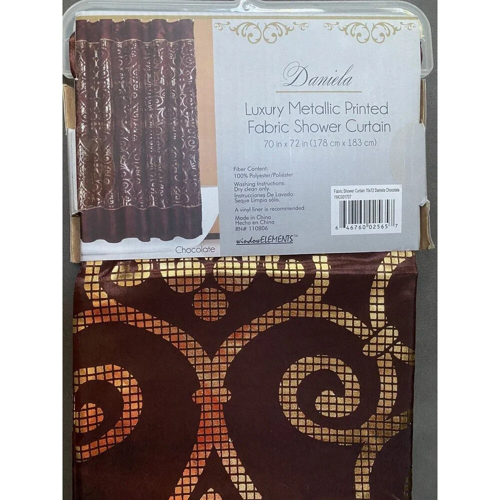 NEW Creative Home Ideas Daniela Shower Curtain 70